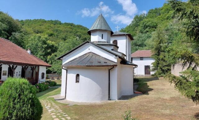 Slika manastira Voljavce kod Rudnika